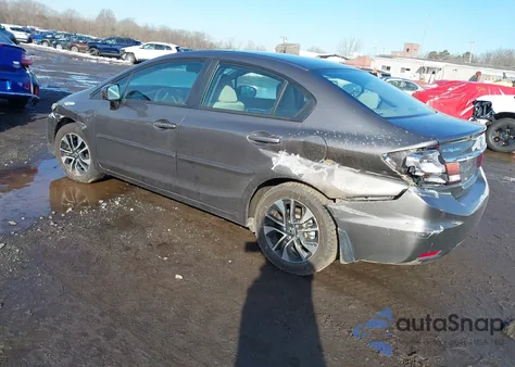 2014 Honda Civic Ex из США, поврежденный, VIN 2HGFB2F86EH515103